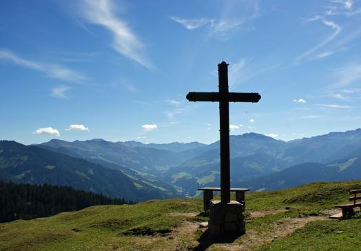 A fantastic view from the Kragenjoch